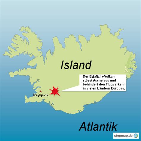 vulkanausbruch island karte